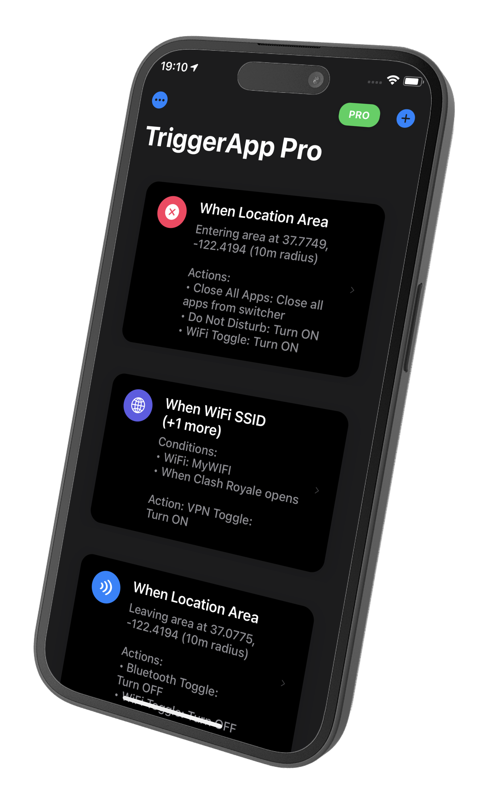 TriggerApp Screenshot